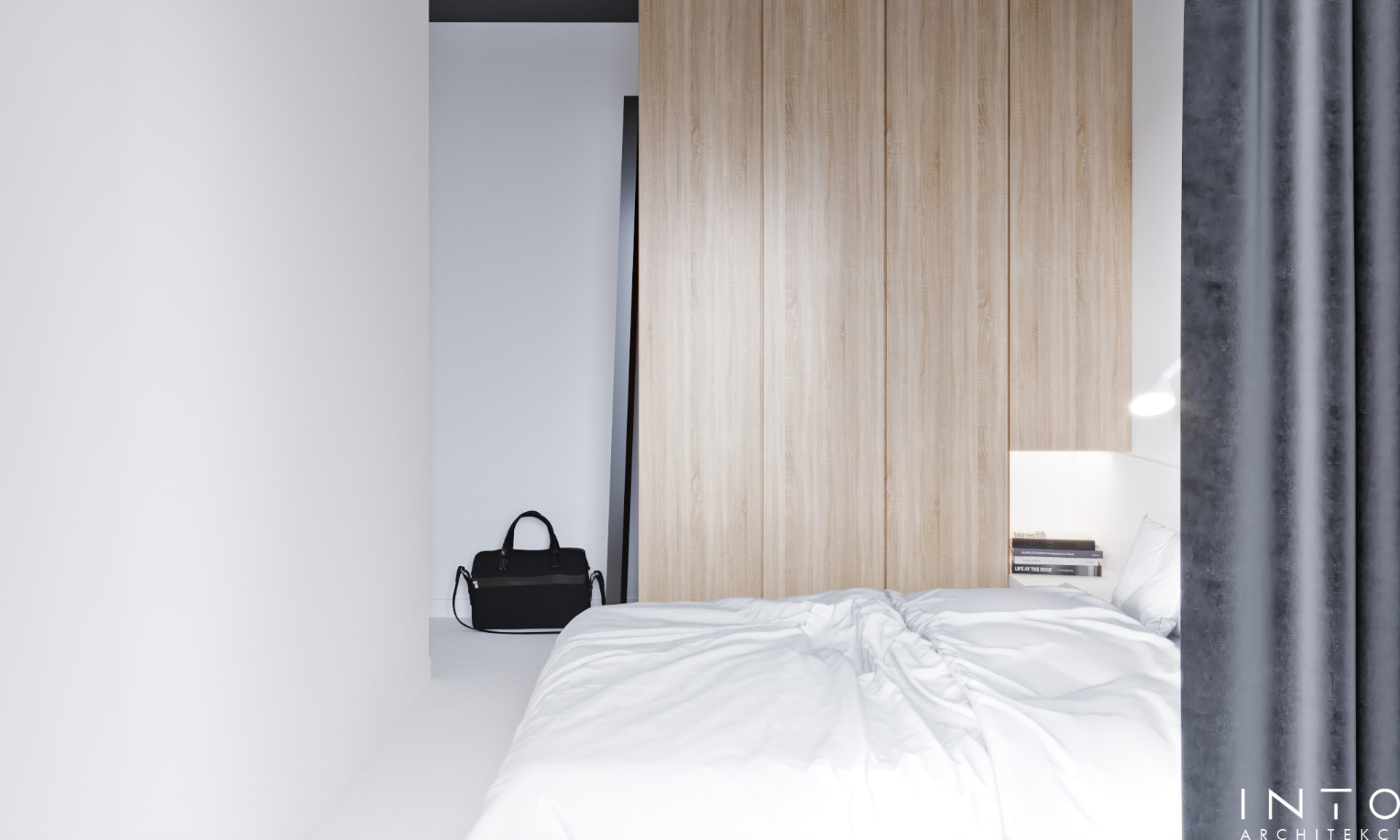 Minimalistyczne mieszkanie 55 m² Warszawa